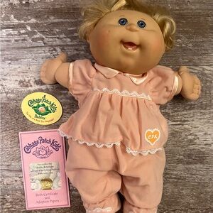 Cabbage Patch Kids Doll in Peach Outfit